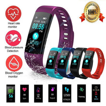Load image into Gallery viewer, Sports Smart Watch for Fitness Heart Rate Tracker &amp; Blood Pressure